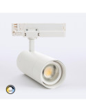 Spot LED sur Rail Triphasé 30W Wild CCT Multiangle 24-60º Special