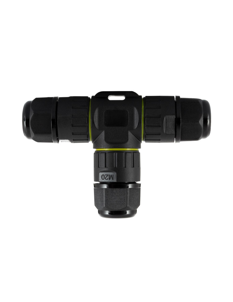 Connecteur Câble Étanche 3 Contacts Type T 0.5mm²- 2.5mm² IP68