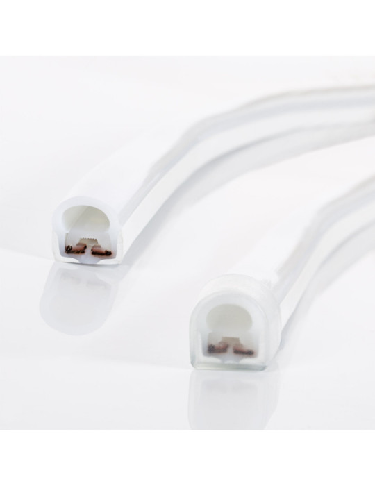 5 W/m  Regulable 220V AC 120 LED/m Azul IP67 Corte Cada 100 cm