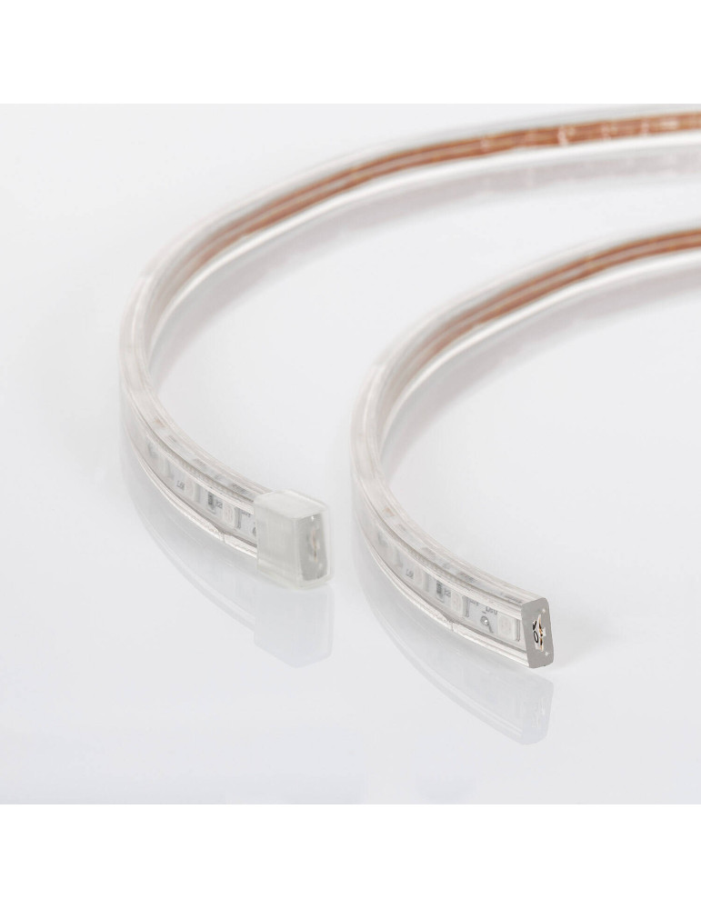 Ruban LED 220V AC 60LED/m RGB IP65 sur Mesure Largeur 16mm Coupe tous les 100cm