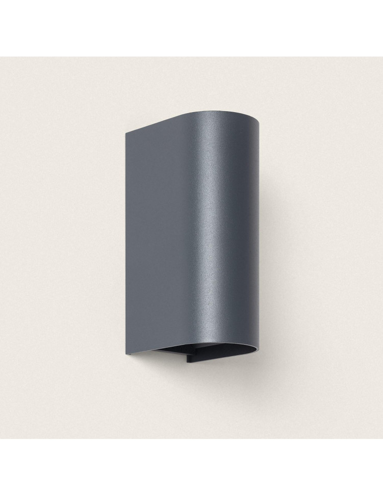 Applique Murale Extérieure LED 10 W Aluminium Éclairage Double Face CCT Sélectionnable Oscilum Round