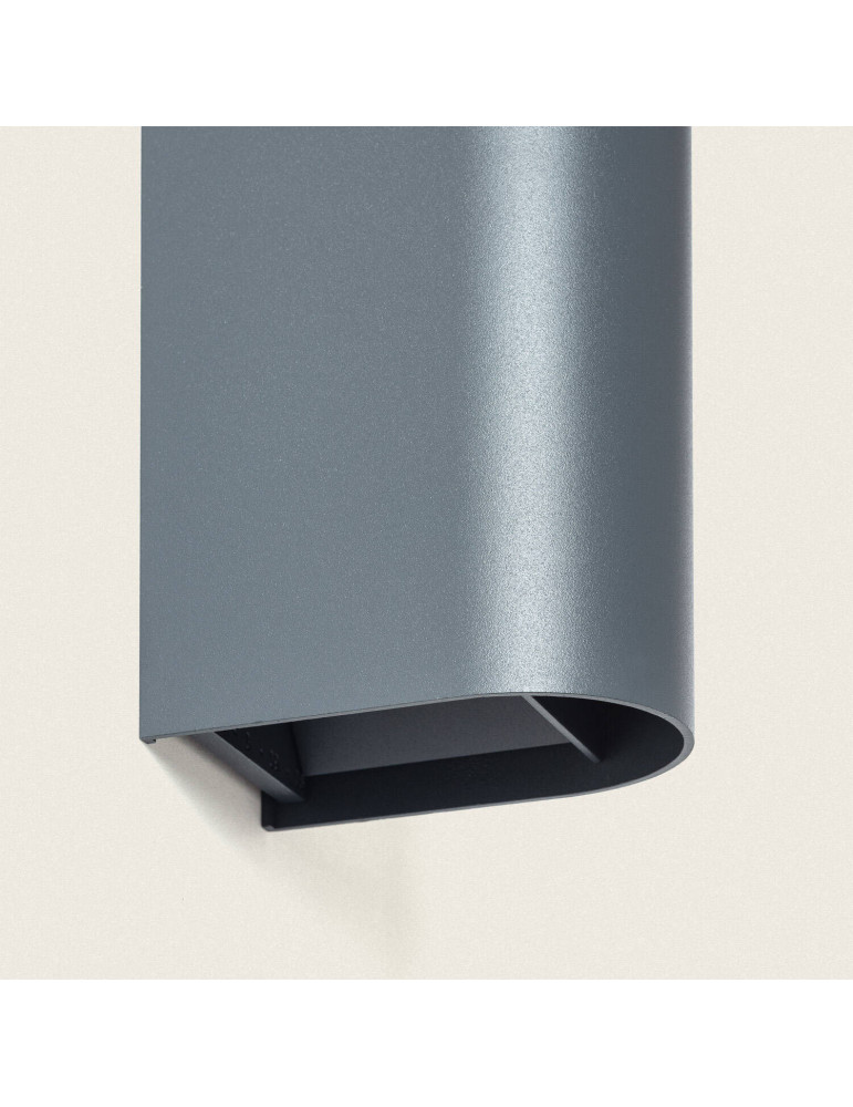 Applique Murale Extérieure LED 10 W Aluminium Éclairage Double Face CCT Sélectionnable Oscilum Round