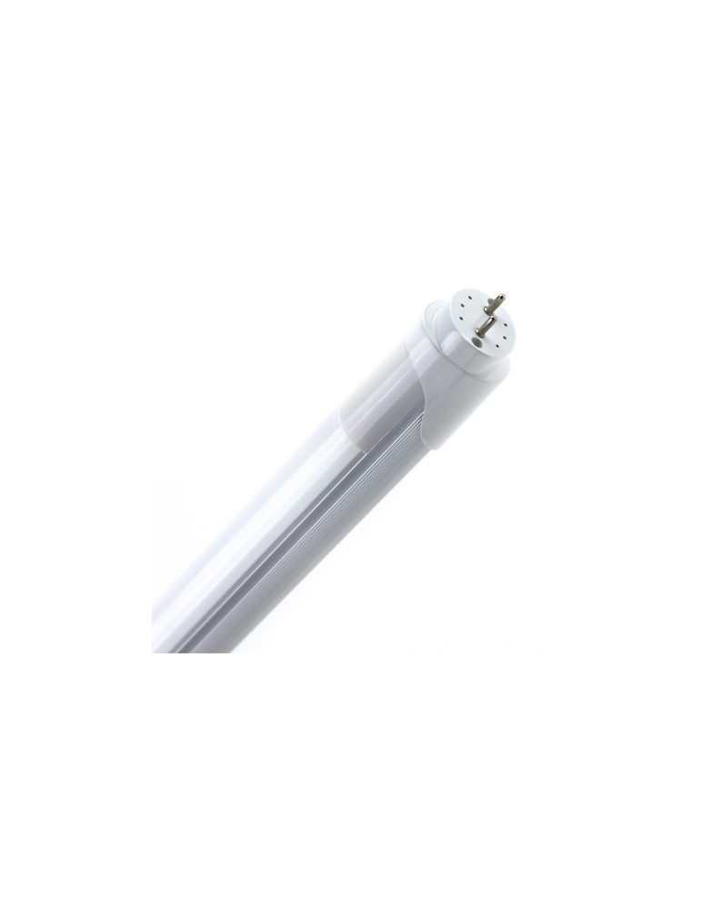 Tube LED 120cm T8 G13 Aluminium  avec détecteur de Mouvement et éclairage de sécurité Connexion Latérale 18W 100lm/W