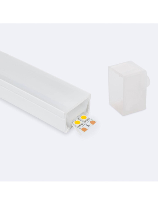 Tube Silicone LED Flex Encastré pour Ruban jusqu'à 16 mm BL3020