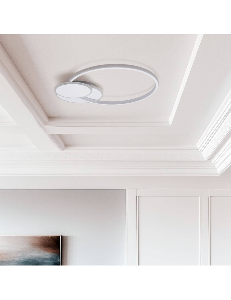 Plafonnier LED 30W Métal Eklips Berno