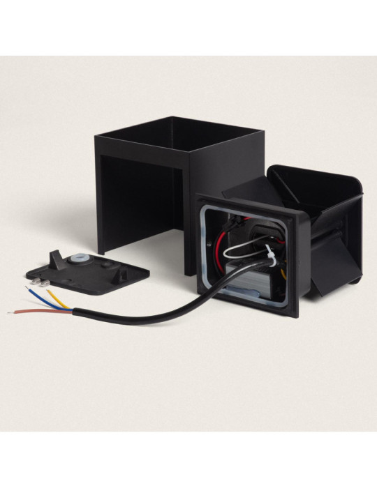 Applique Murale Extérieure LED 6W Aluminium en Saillie Berhus