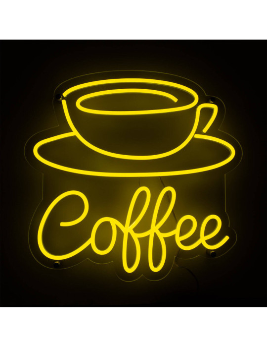 Enseigne Néon LED Coffee