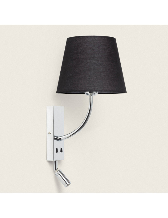 Applique Murale Métal avec Flex LED de Lecture 2.5W Silver-Teylo Conne Applique Murale Métal avec Flex LED de Lecture 2.5W Silver-Teylo Conne