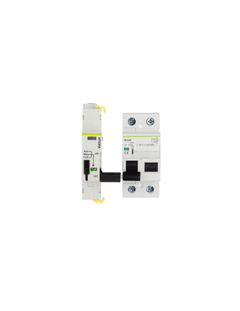 Interrupteur Différentiel Industriel Réarmable Compact 2P-30mA 40-63A-10kA Class A MATIS