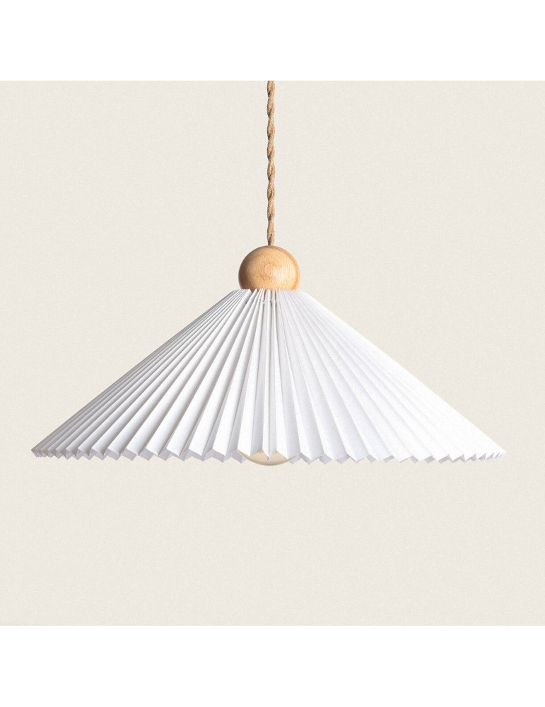 Suspension Bois et Tissu Luanda Suspension Bois et Tissu Luanda