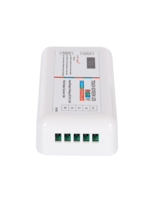 Contrôleur variateur tactil ruban LED RGBW 12/24V DC avec télécommande RF