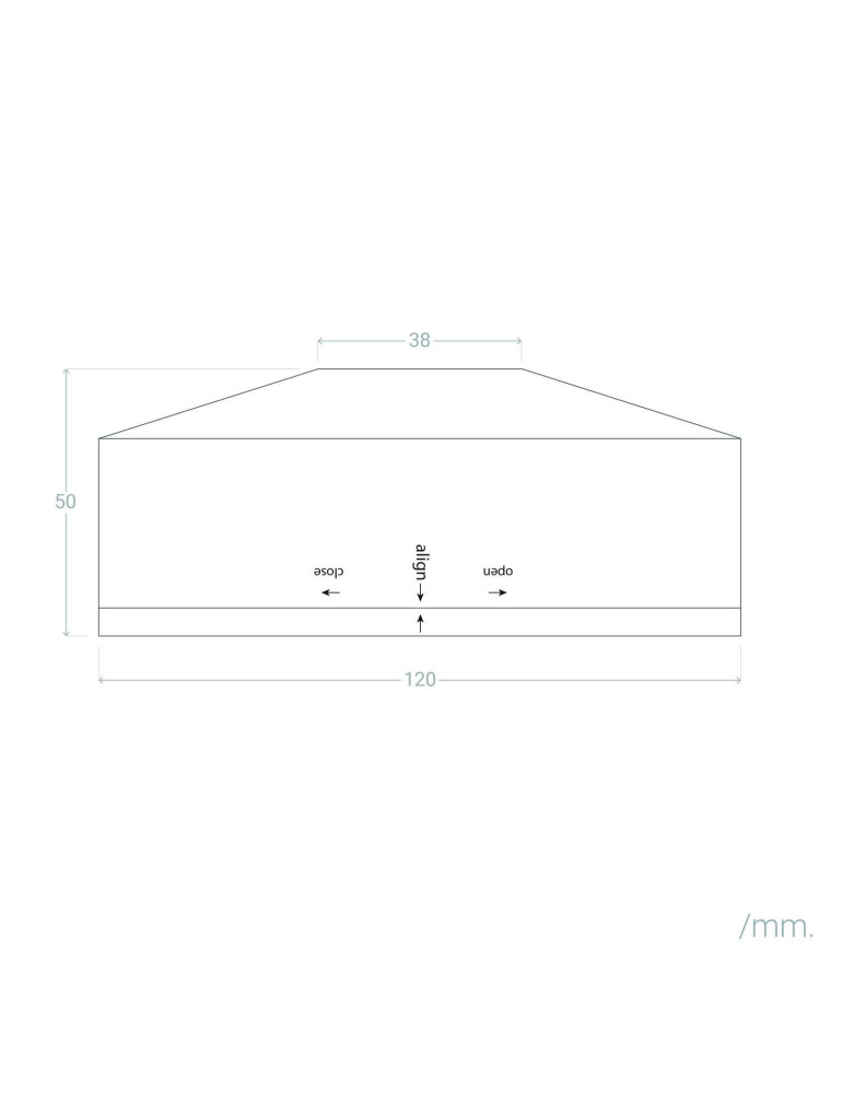 Éclairage de Sécurité LED en Saillie 120lm Lumière Permanente/Non Permanente