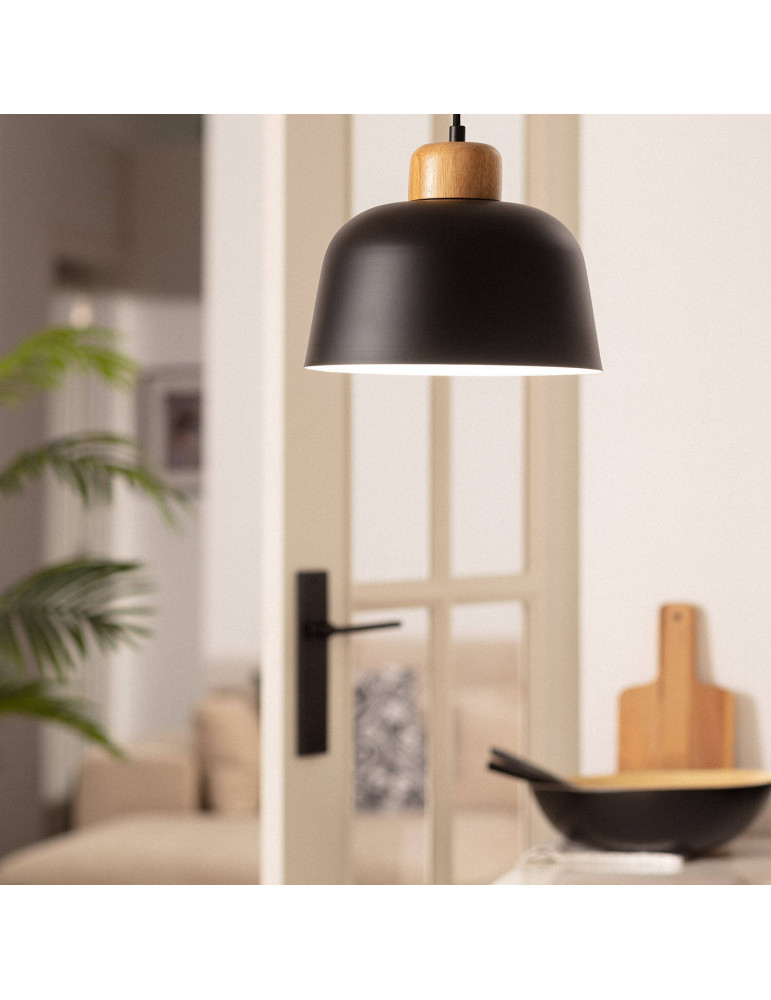 Suspension Métal et Bois Wawak