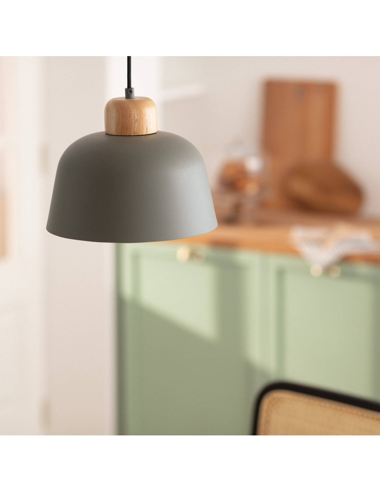 Suspension Métal et Bois Wawak