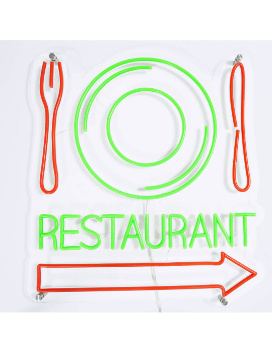 Enseigne Néon LED Restaurant