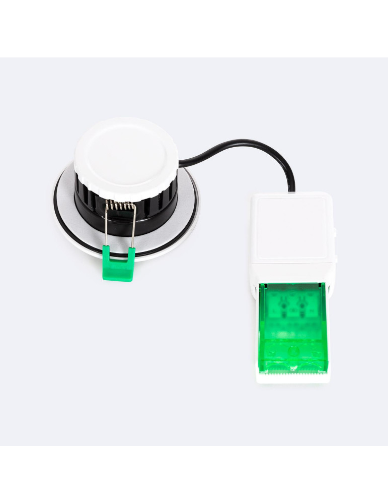 Spot Downlight Ignifuge LED 5-8W Rond Dimmable IP65 Coupe Ø 65 mm NF