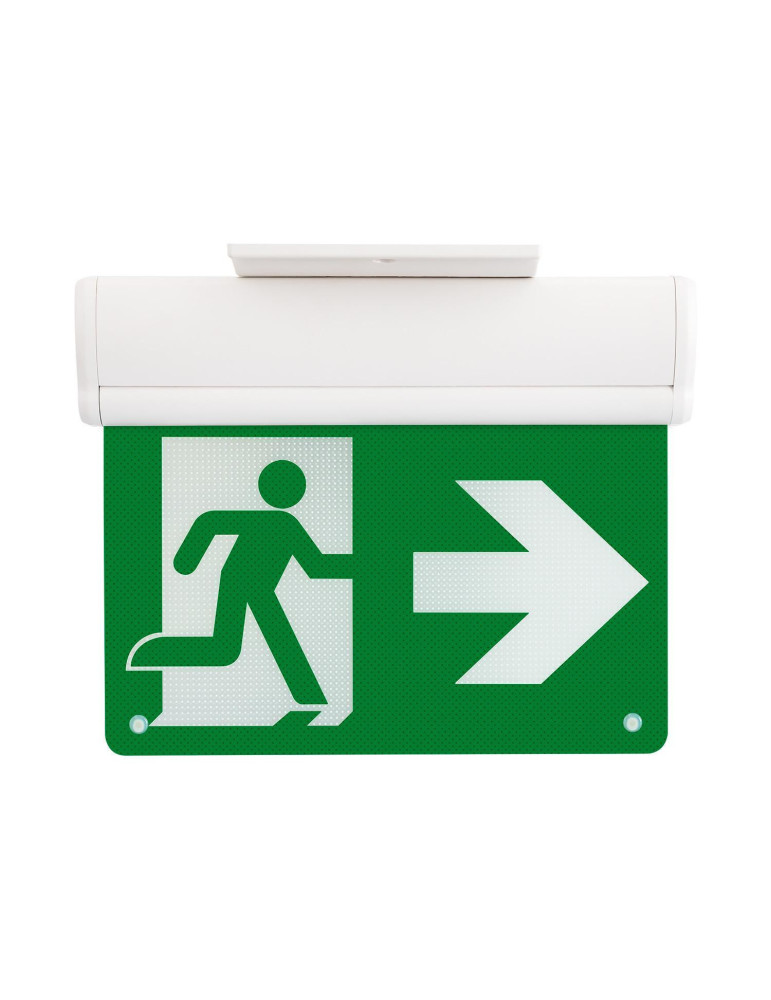 Éclairage de Secours LED 10lm avec Panneau Double Face Éclairage de Secours LED 10lm avec Panneau Double Face