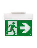 Éclairage de Secours LED 10lm avec Panneau Double Face