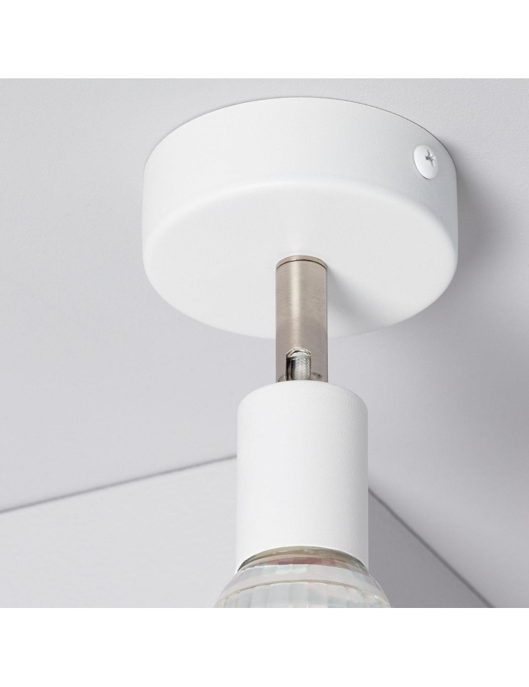Applique Orientable Aluminium Oasis 1 Spot Blanc