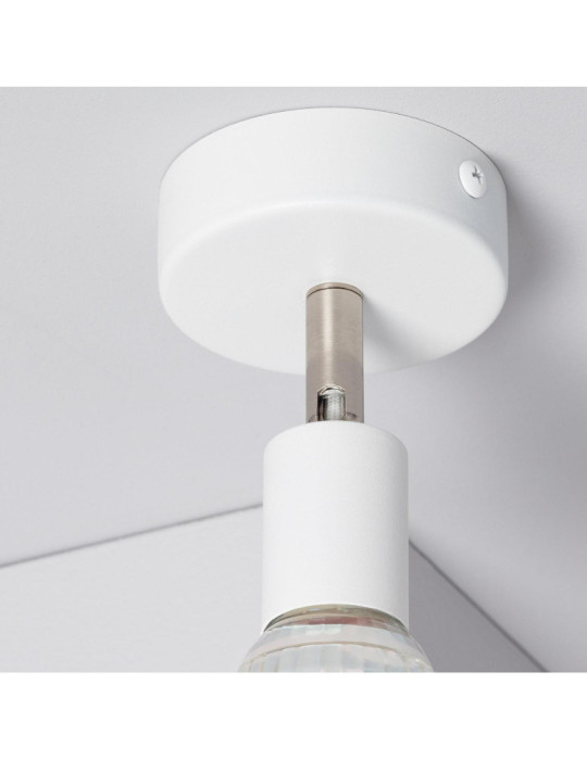 Applique Orientable Aluminium Oasis 1 Spot Blanc