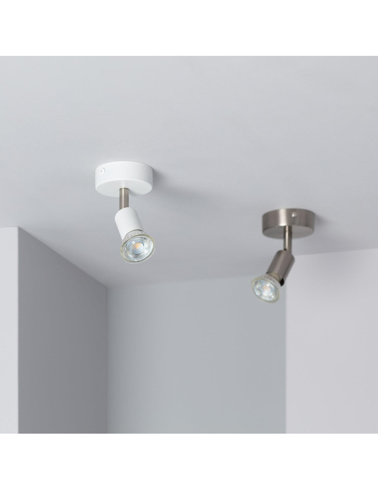 Applique Orientable Aluminium Oasis 1 Spot Blanc