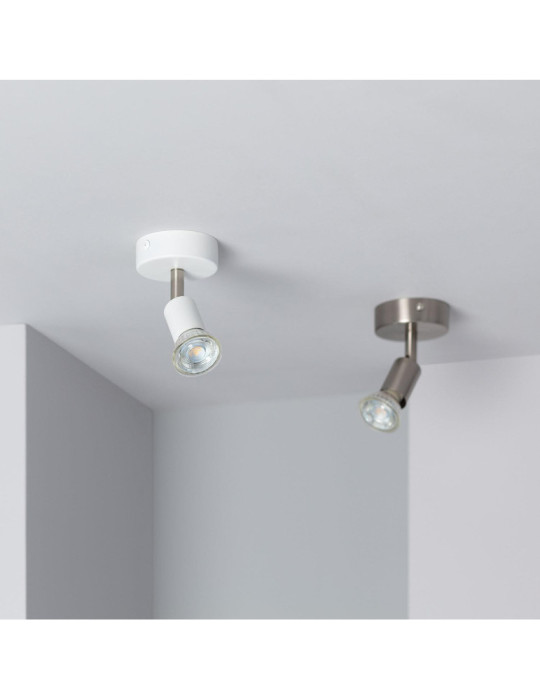 Applique Orientable Aluminium Oasis 1 Spot Blanc