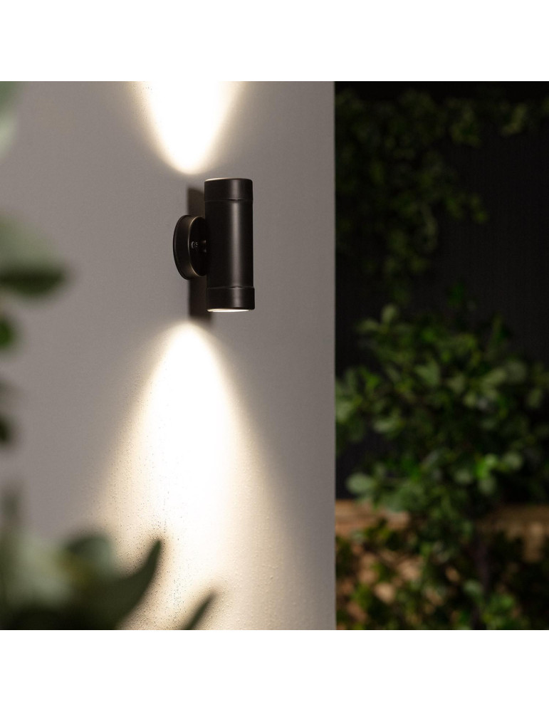 Applique Murale Extérieure Satin Éclairage Double Face