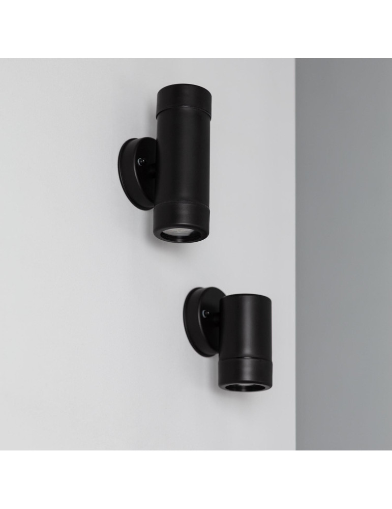 Applique Murale Extérieure Satin Éclairage Double Face