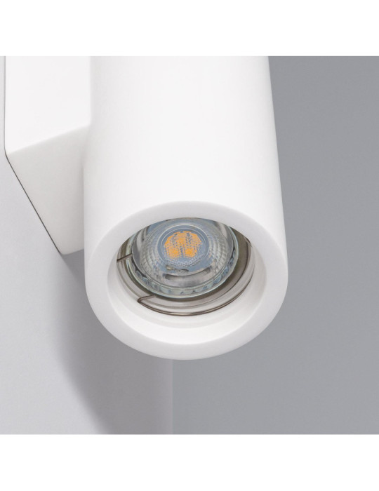 Applique Murale Plâtre Éclairage Double Face Alejandrita