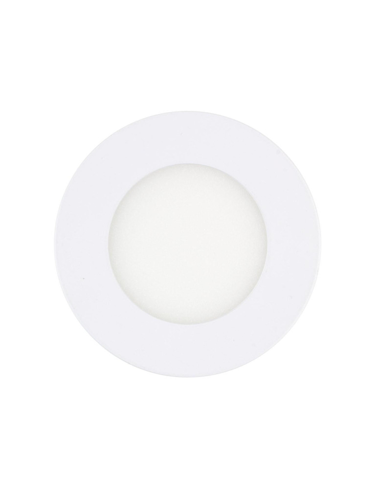 Dalle LED 3W Ronde Extra-Plate Coupe Ø 70 mm