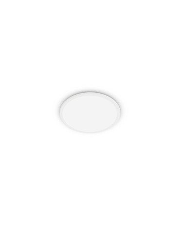 Plafonnier LED PHILIPS Extra-Plat Blanc IP44 15W Variation par Paliers 3 Niveaux CL550