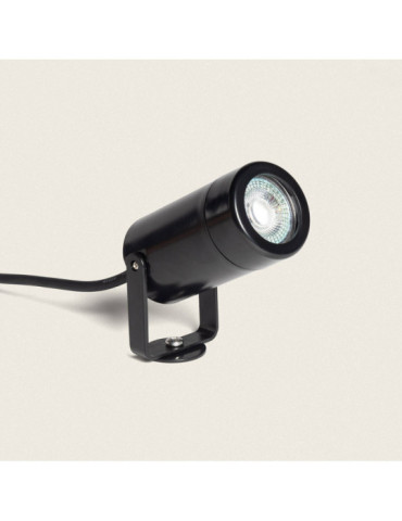 Spot Extérieur LED sur Piquet Leaf pour Ampoule GU10