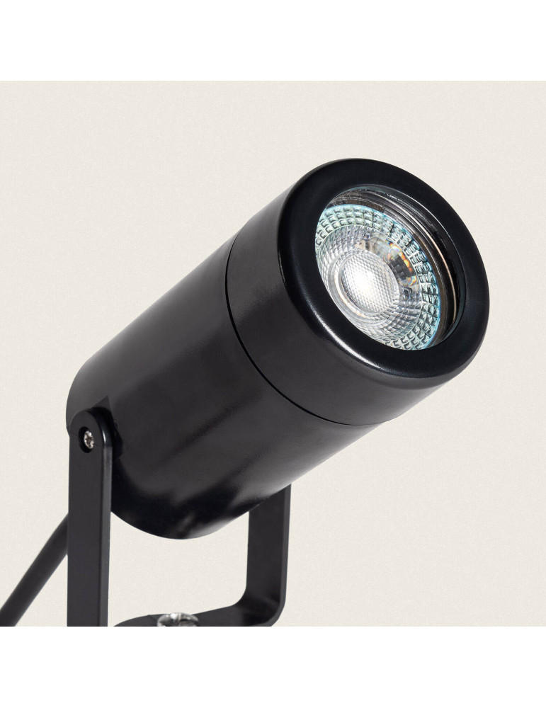 Spot Extérieur LED sur Piquet Leaf pour Ampoule GU10