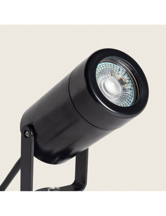 Spot Extérieur LED sur Piquet Leaf pour Ampoule GU10