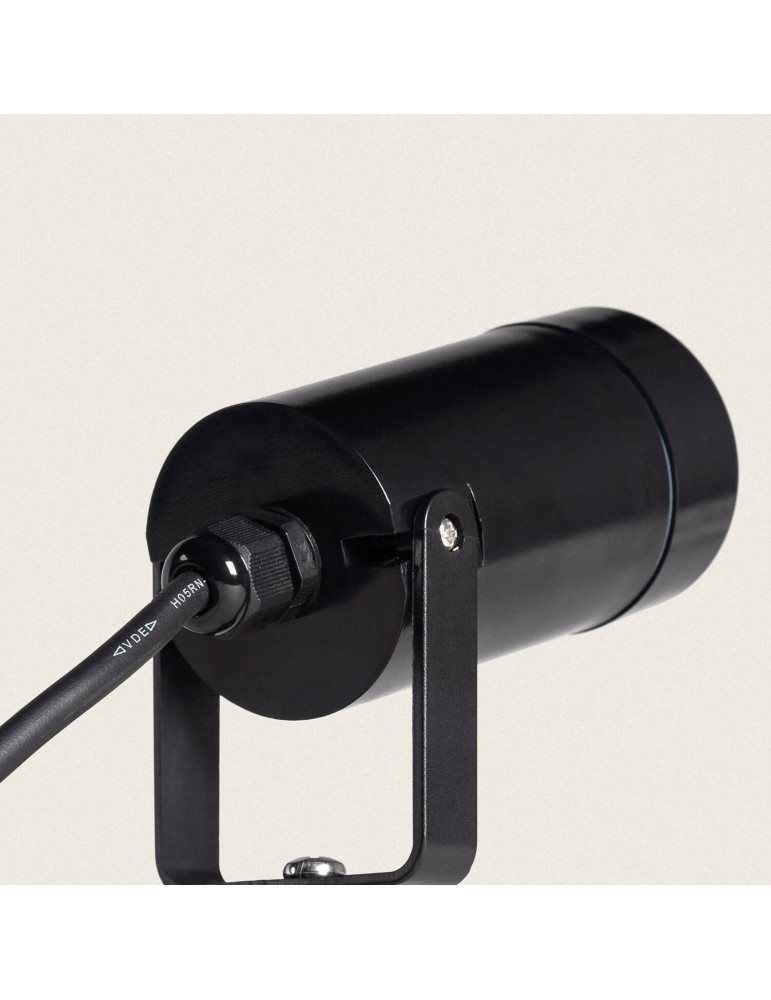 Spot Extérieur LED sur Piquet Leaf pour Ampoule GU10