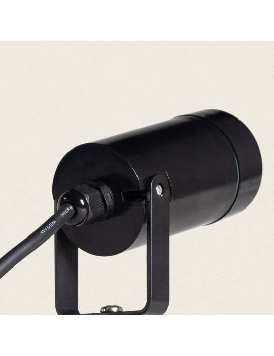 Spot Extérieur LED sur Piquet Leaf pour Ampoule GU10