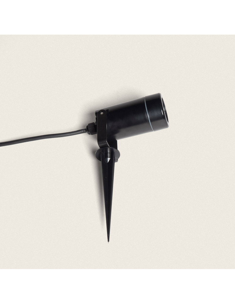 Spot Extérieur LED sur Piquet Leaf pour Ampoule GU10