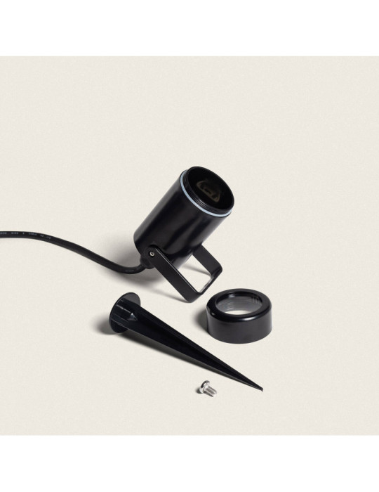 Spot Extérieur LED sur Piquet Leaf pour Ampoule GU10