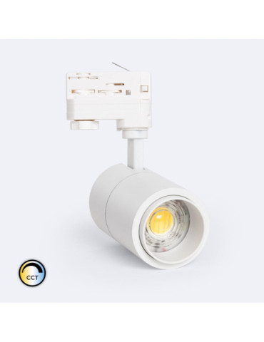 Spot LED sur Rail Triphasé 20W Dimmable CCT Pulyx Multi-Angle 15-60º
