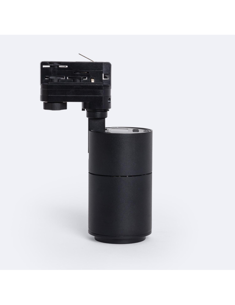 Spot LED sur Rail Triphasé 20W Dimmable CCT Pulyx Multi-Angle 15-60º