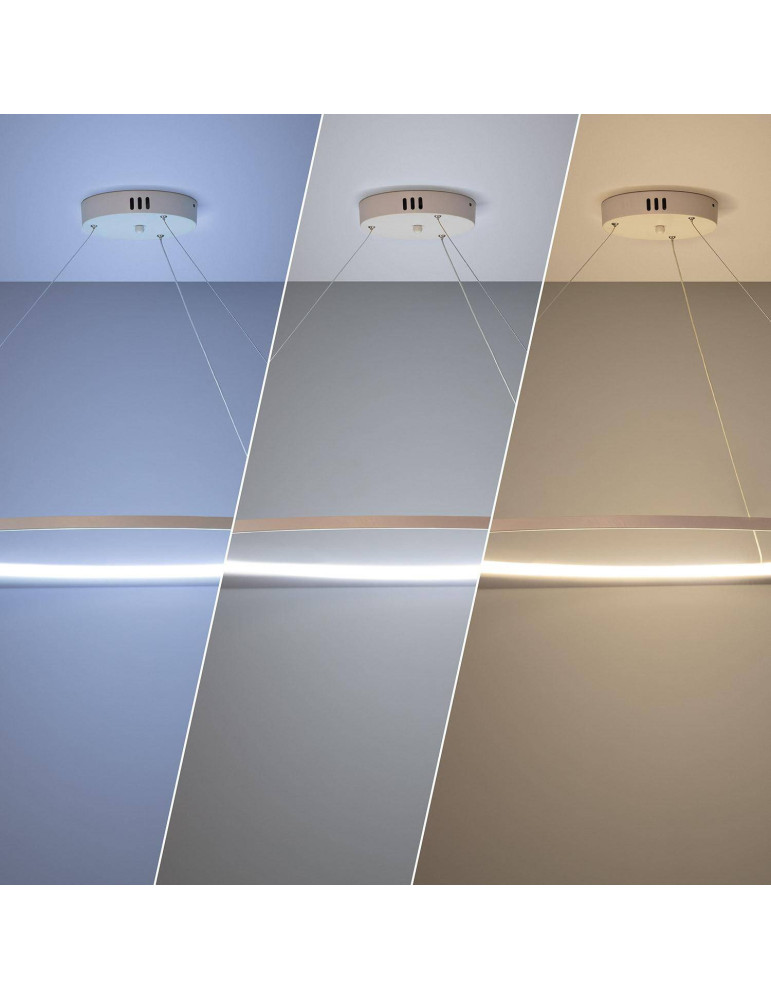 Suspension LED Métal 28W CCT Sélectionnable Big Ivalo