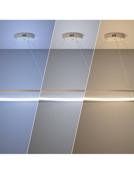 Suspension LED Métal 28W CCT Sélectionnable Big Ivalo