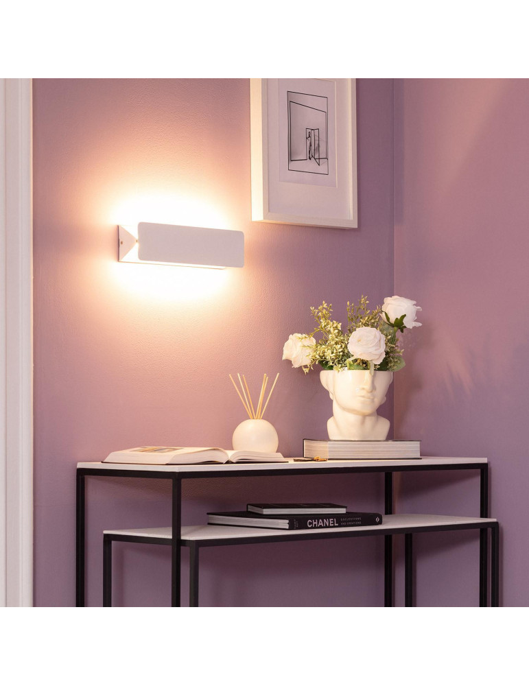 Applique Murale LED Aluminium Temis 10W Blanche