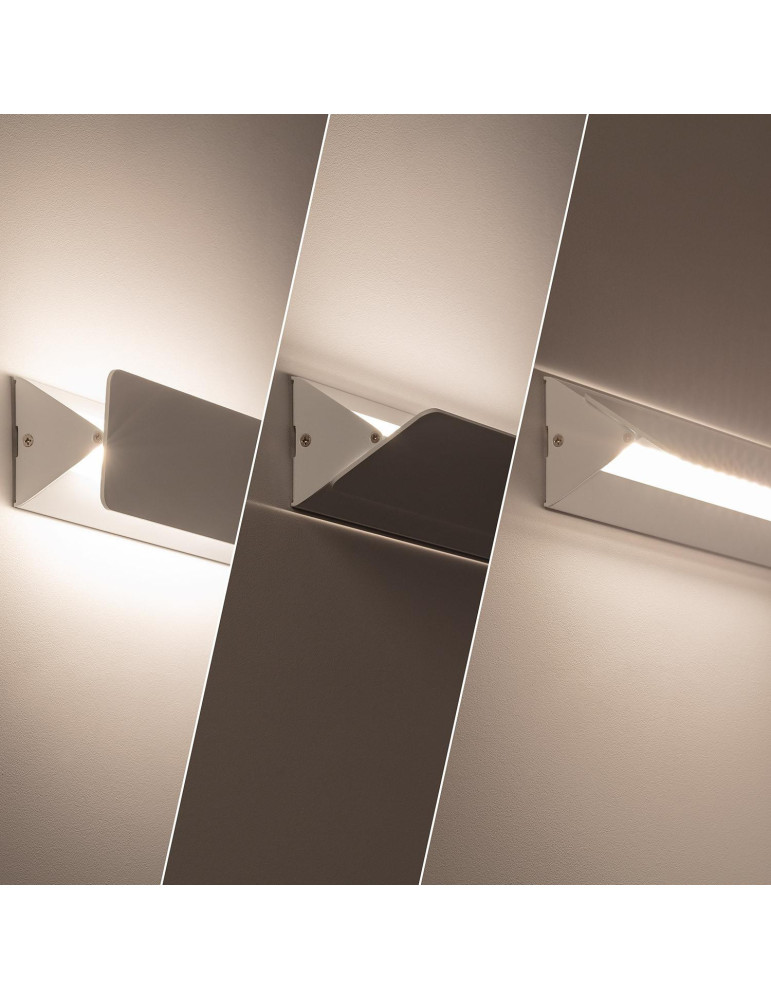 Applique Murale LED Aluminium Temis 10W Blanche