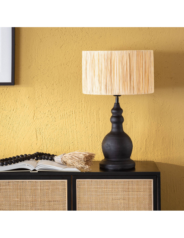Lampe à Poser Terracota Ø330 mm Jara ILUZZIA