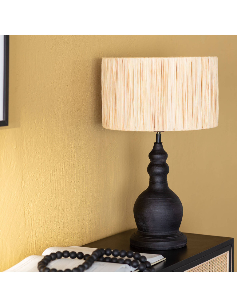 Lampe à Poser Terracota Ø330 mm Jara ILUZZIA