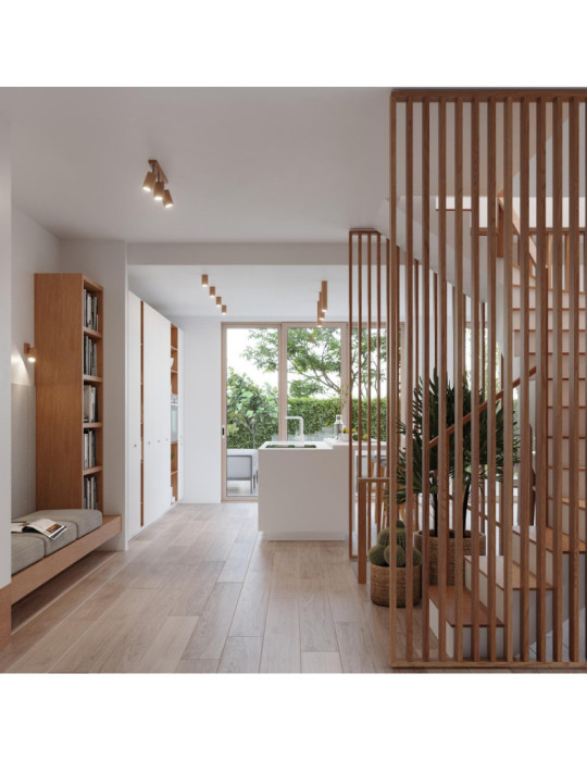 Applique Murale Bois Zeke SOLLUX