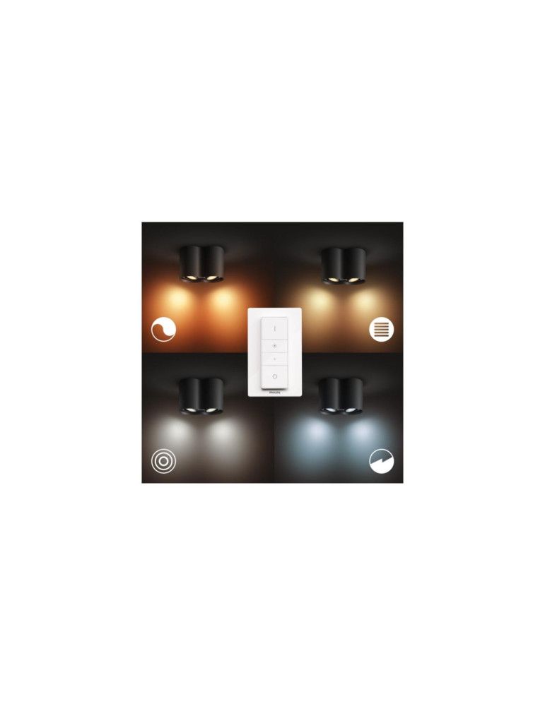 Plafonnier White Ambiance Double Pillar PHILIPS Hue