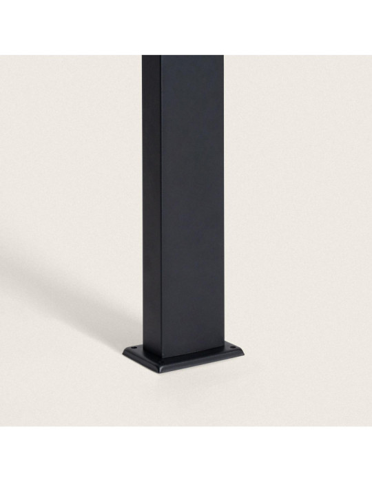 Balise sur Pied Extérieure Solaire LED 5W 50cm Aluminium avec Détecteur de Mouvement Bran