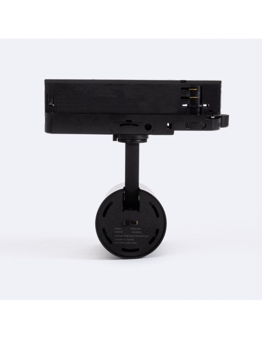 Spot LED sur Rail Triphasé 20W Carlo CCT Noir